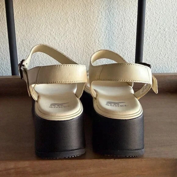 SOREL Dayspring ankle strap platform sandal - Size 9 - New - Picture 4 of 8